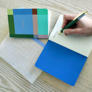 Block colour stationery set